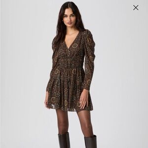 PAIGE - Aries Dress - Long Sleeve Floral Dress